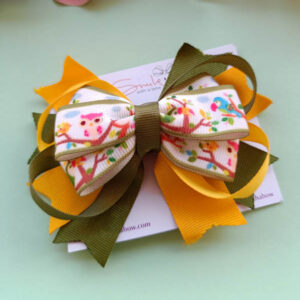 Macaw Ribbon Bow